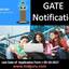 GATE Notification - Admission