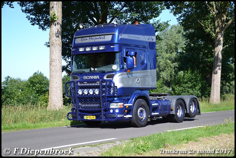 BV-DL-41 Scania R500 Rien Meijndert-BorderMaker - Truckrun 2e mond 2017