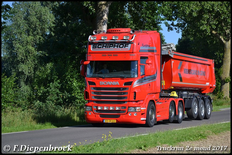 BX-ZR-65 Scania R440 Schiphof-BorderMaker - Truckrun 2e mond 2017