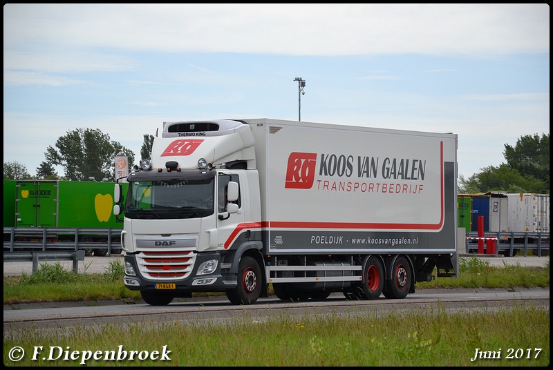 71-BGX-1 DAF CF Koos van Gaalen-BorderMaker - 2017