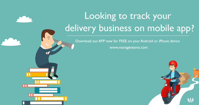 Delivery Tracking App ManageTeamz