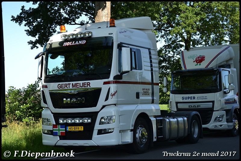 45-BFK-7 MAn Gert Meijer-BorderMaker - Truckrun 2e mond 2017