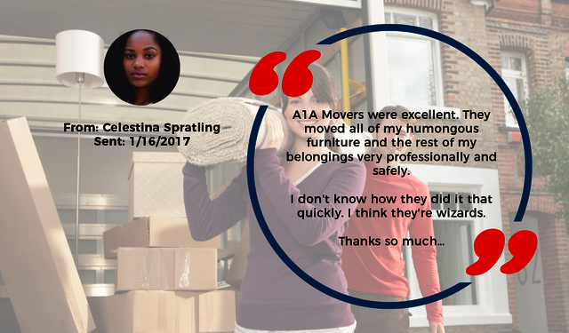 2 A1A Movers Testimonials