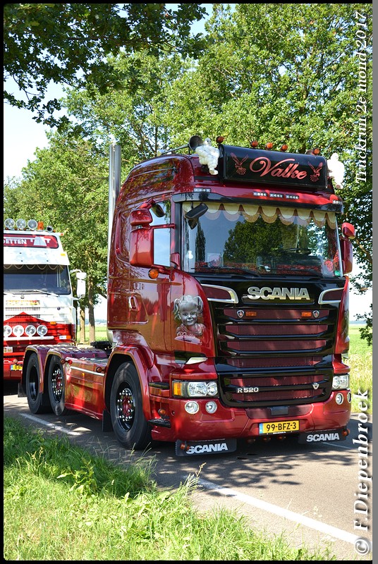 99-BFZ-3 Scania R520 Valke3-BorderMaker - Truckrun 2e mond 2017