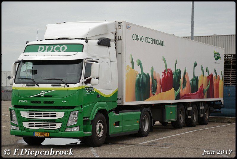 86-BGS-9 Volvo FM Dijco3-BorderMaker - 2017