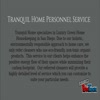 Tranquil Home Personnel Service (Videos)