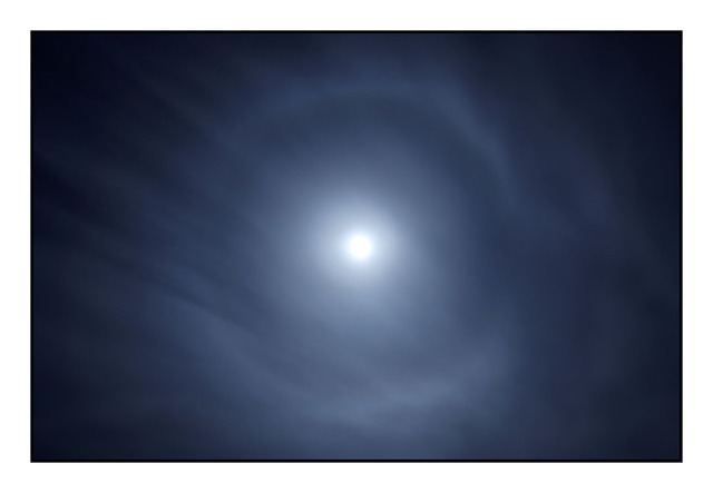 Lunar Halo Nature Images