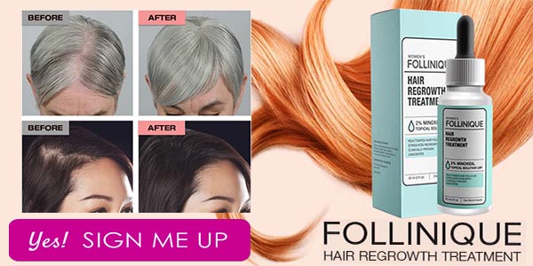 Follinique is a hair regrowth treatment Follinique is a hair regrowth treatment