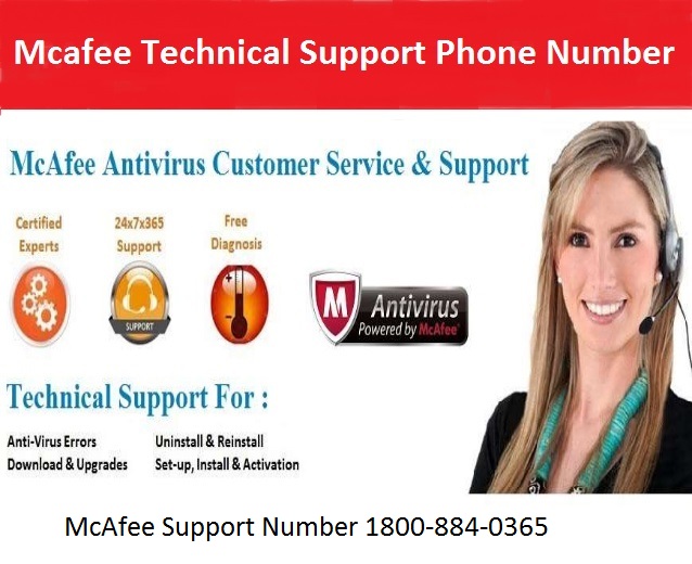 Mcafee Technical Support Phone Number 1800-884-0365 | McAfee Tech Support Phone Number