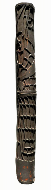 horn-trumpet-fu-papua-northwest--asmat 5400753886  melanesische kunst