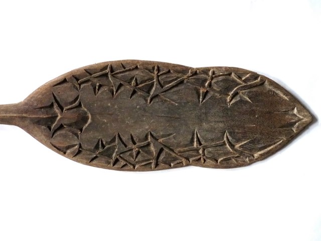 kamoro-mimika-paddle-papua 5973327069 o melanesische kunst