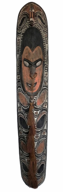 lower-sepik-or-murik-lakes-region--shield-old-aust melanesische kunst