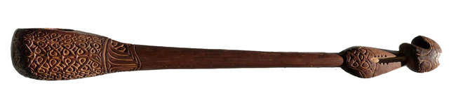 papua-asmat-axe-handle 5405011004 o melanesische kunst