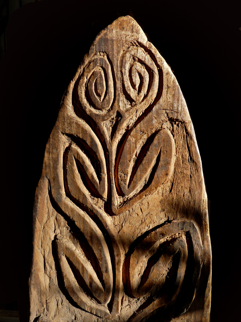 papua-auyu-shield-fragment-east-asmat 11249534904  melanesische kunst