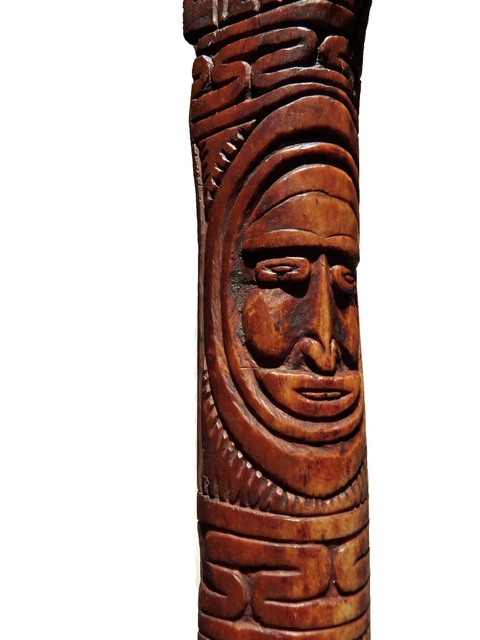 papua-new-guinea-maprik-abelam-bone-dagger 8204560 melanesische kunst