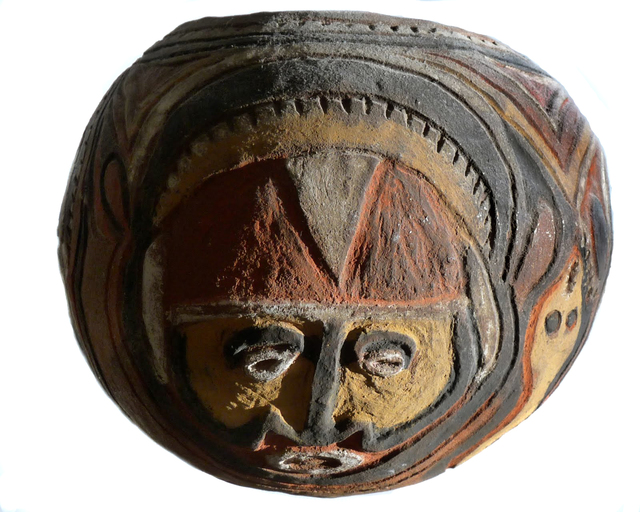 papua-wosera-storage-pot-ex-collection-theo-daamen melanesische kunst