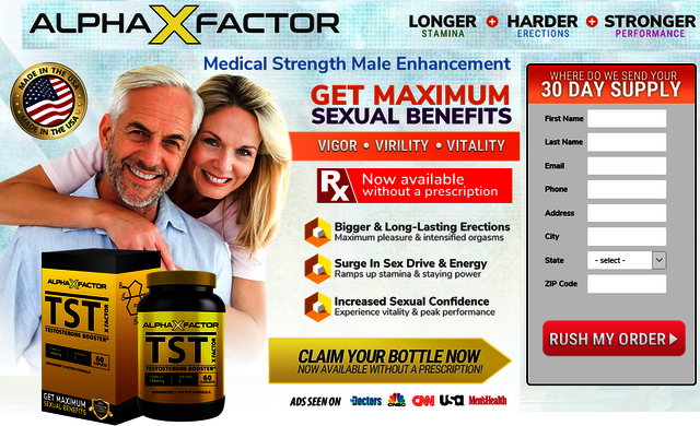 Alpha X Factor:Don't Stop Formula Alpha X Factor: Boost Up Your Body