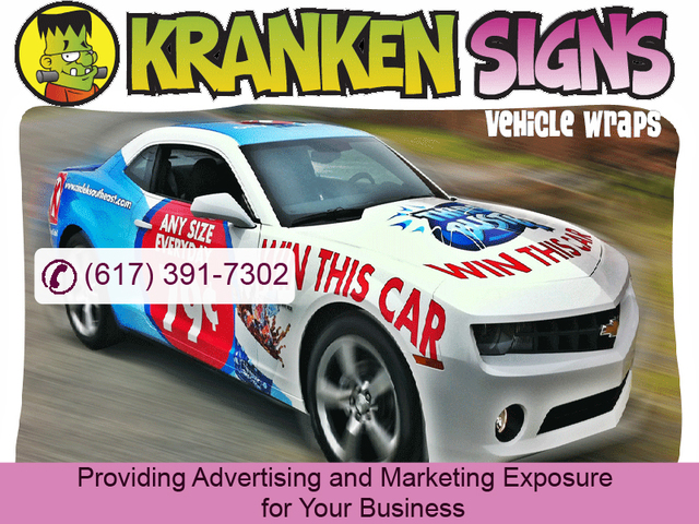 Vehicle Wraps Boston MA Vehicle Wraps Boston MA | Call Now (617) 391-7302