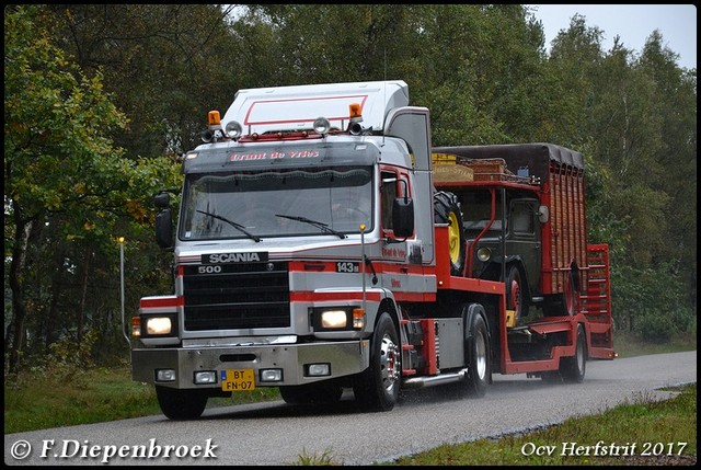 BT-FN-07 Scania 143 Brant de Vries-BorderMaker Ocv Herfstrit 2017