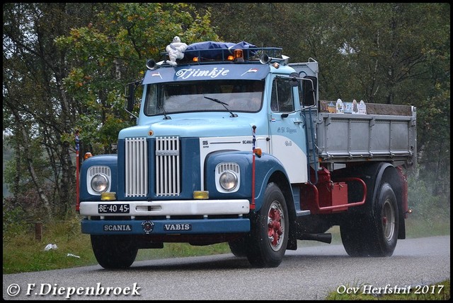 BE-40-45 Scania 85 Slippens-BorderMaker Ocv Herfstrit 2017