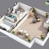 3D Floor Plan Residential D... - 3D Floor Plan Rendering