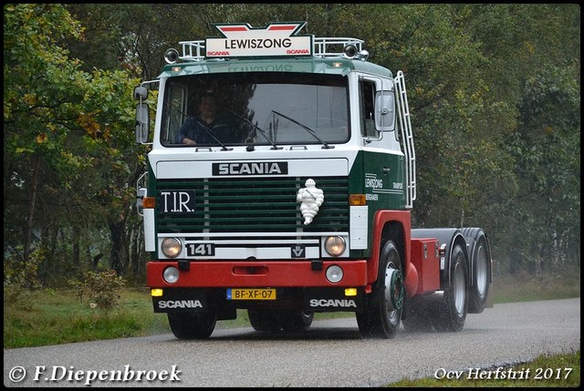 BF-XF-07 Scania 141 Lewiszong-BorderMaker Ocv Herfstrit 2017