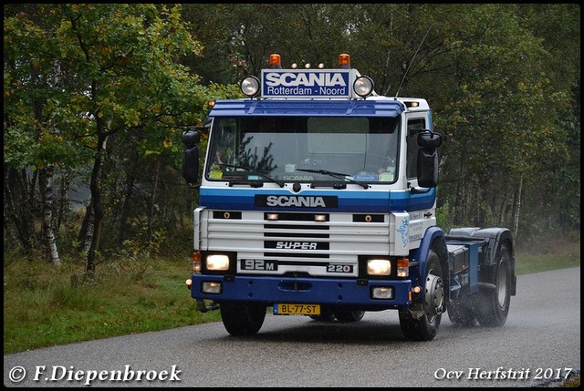 BL-77-ST Scania 92 Scania Rotterdam-BorderMaker Ocv Herfstrit 2017