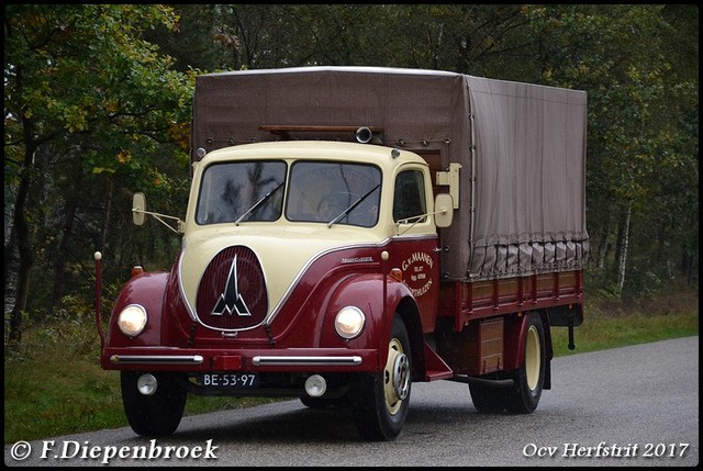 BE-53-97 Magirus Deutz A35006  van Maanen-BorderMa Ocv Herfstrit 2017