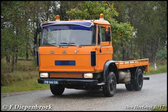 FB-66-26 DAF FA 1200 DA 275-BorderMaker Ocv Herfstrit 2017