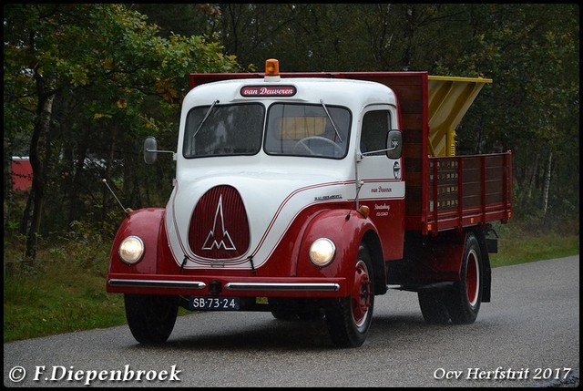 SB-73-24 Magirus Deutz SH3504 van Deuveren-BorderM Ocv Herfstrit 2017