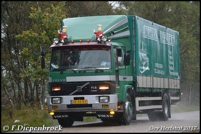 VK-45-KV Volvo FL6 Adriaan Verwoert-BorderMaker Ocv Herfstrit 2017