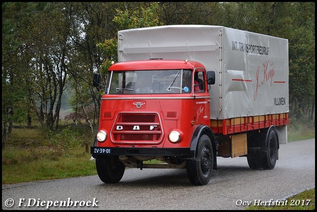 ZV-39-01 DAF A 1900 DS 490 Kuijs-BorderMaker Ocv Herfstrit 2017