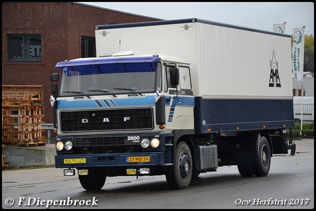 27-MD-34 DAF-BorderMaker Ocv Herfstrit 2017