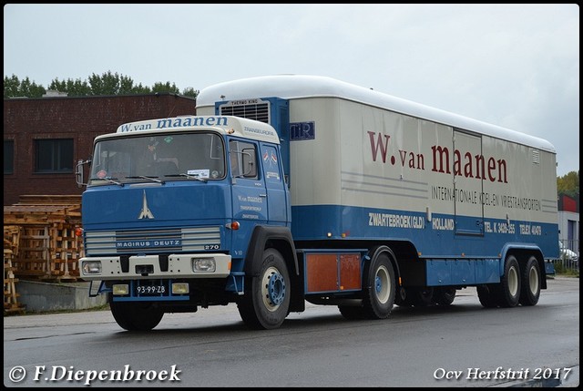 93-99-ZB Magirus Deutz Van Maanen-BorderMaker Ocv Herfstrit 2017