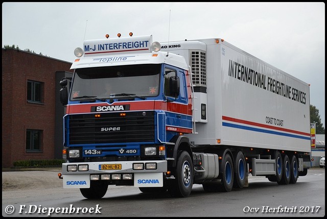 BZ-HL-82 Scania 143H 450 MJ Interfreight-BorderMak Ocv Herfstrit 2017