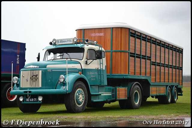 BE-68-71 Volvo N88 J Dijkstra en ZN-BorderMaker Ocv Herfstrit 2017