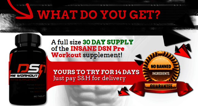 DSN Pre Workout Picture Box