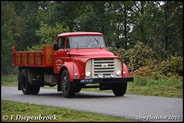 AB-79-07 DAF Frenken Transporten-BorderMaker Ocv Herfstrit 2017