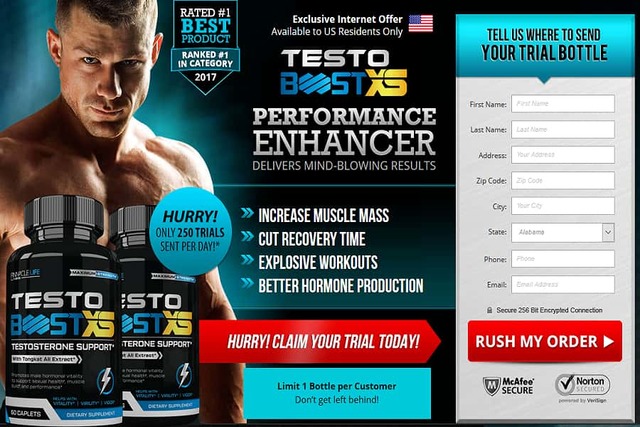 Testo Boost XS Muscle Supplement
