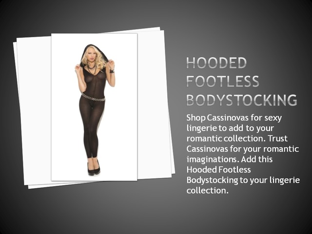 Hooded Footless Bodystocking2 Hooded Footless Bodystocking Cassinova