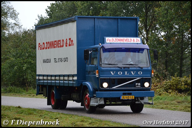 BJ-65-LG Volvo F6 D Sonneveld Maasdijk-BorderMaker - Ocv Herfstrit 2017