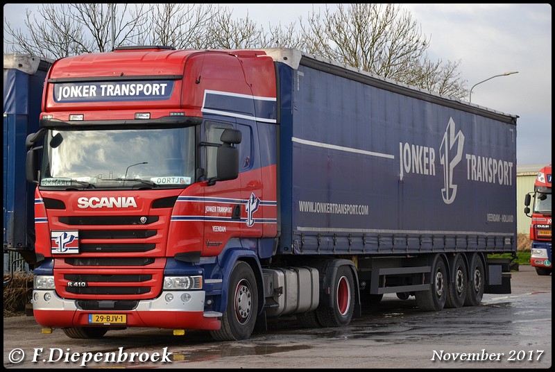 29-BJV-1 Scania R410 Jonker Transport-BorderMaker - 2017