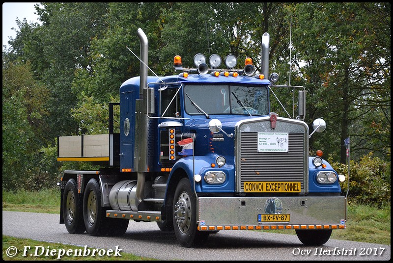 BX-FV-87 Kenworth-BorderMaker - Ocv Herfstrit 2017