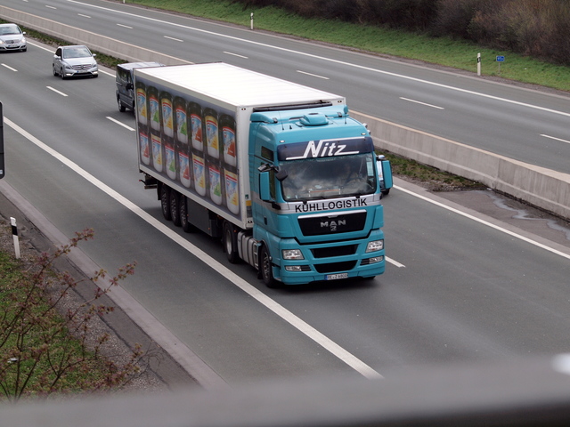 Heckansichten 10.04.12 Claus Wiesel (336) LKW-Werbung, Heckansichten