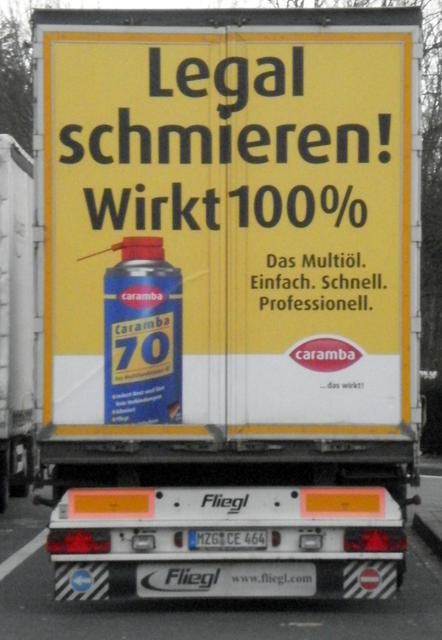 Heckansichten 22.02.12 LKW-Werbung, Heckansichten