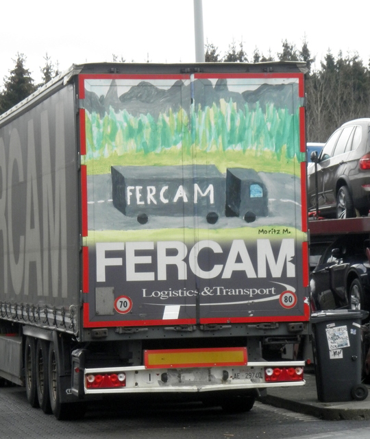 Heckansichten fERCAM 04.04.12 (2) LKW-Werbung, Heckansichten