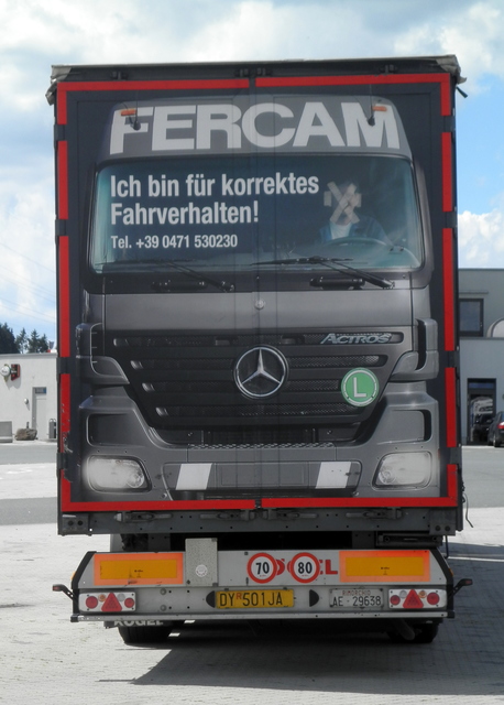 P7090015 LKW-Werbung, Heckansichten