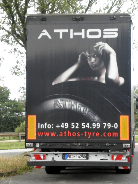 P7160006 LKW-Werbung, Heckansichten