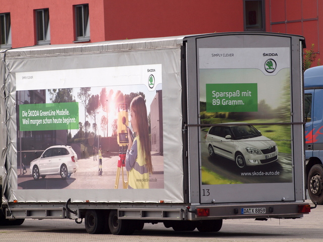 P9166895 LKW-Werbung, Heckansichten