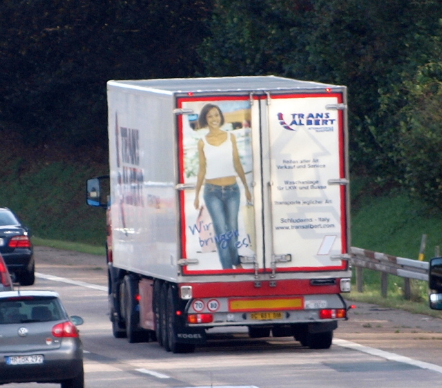 PA147849 LKW-Werbung, Heckansichten